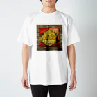 2000パワーズの2000パワーズTシャツ（壁貼） Regular Fit T-Shirt