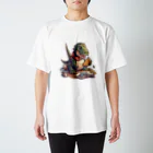 Design Wonderlandの本が大好きT-レックス Regular Fit T-Shirt