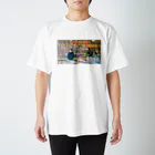 たびのきろくの世界の土地と風景・パリ Regular Fit T-Shirt