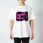 Vibrant Novaのsyber punk girl#2 スタンダードTシャツ