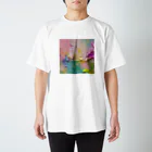 artisticのアートペインティング Regular Fit T-Shirt