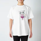 Sanaeのやたら洒落込む猫 Regular Fit T-Shirt