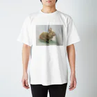 たかはしの絵のもののうさぎのうめちゃん Regular Fit T-Shirt