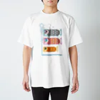 モッコのキラキラおめめのこいのぼりファミリー Regular Fit T-Shirt