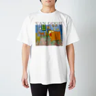 MUGEN ARTのファンゴッホの寝室  Bedroom in Arles  スタンダードTシャツ