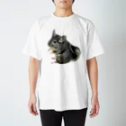 いきもの大好き！ほほえみフレンズのチンチラが好きな人の為のアイテム Regular Fit T-Shirt