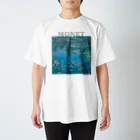 MUGEN ARTのモネ　睡蓮　Claude Monet / Water Lilies スタンダードTシャツ