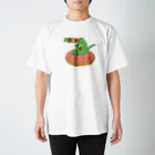 rice_T-Shirtのアリゲータードーナツ スタンダードTシャツ