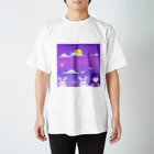 sakuの月とうさぎ スタンダードTシャツ