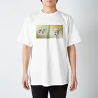 ZERO POINT 銀座の風パン雷パン（風神雷神） スタンダードTシャツ