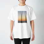 145の海(夕焼け) スタンダードTシャツ
