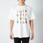 アイス部 オリジナルグッズのどっとアイス柄 Regular Fit T-Shirt