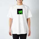 SASISUSESOのなんか緑のやつ Regular Fit T-Shirt