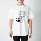 mofful.のユキヒョウ - snowleopard スタンダードTシャツ