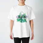 thorny_greenのBURN〜焼き魚・胸を焦がす〜 Regular Fit T-Shirt