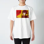 ネタＴシャツのハロデザイン(秋・三つ編) Regular Fit T-Shirt