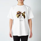 marutoraのhachio猫 スタンダードTシャツ