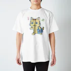 takyu_takkyのお出かけトラネコT Regular Fit T-Shirt