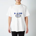 B系統の会のKumamoto B-Line college log スタンダードTシャツ