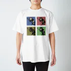 神聖家畜帝国　SUZURI店のドット歩兵　ネコ隊 Regular Fit T-Shirt