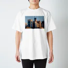 imasaraaaaの夕方のP棟 Regular Fit T-Shirt