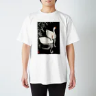 MUGEN ARTの小原古邨　芦に白鳥  Ohara Koson / Swan and Reeds Regular Fit T-Shirt