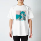 yuei_00の春の海と男子高校生 スタンダードTシャツ