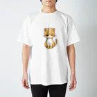 ほっけにゃんの眠たいほっけにゃん Regular Fit T-Shirt