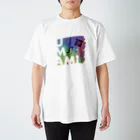 YAMAMOTO-NO-UMAMIのQRコード山ペン Regular Fit T-Shirt