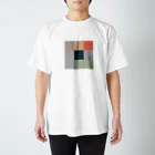 3×3 のドット絵の印象、日の出 - 3×3 のドット絵 スタンダードTシャツ