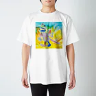 スーパーマエダLANDのひびきんもんすたー（ばくはつ） Regular Fit T-Shirt