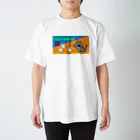 おててすこーぷのネコとまぬけなサバイバル スタンダードTシャツ