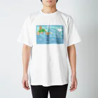 かおるのキャラ漫画　のモササウルスのグッズ Regular Fit T-Shirt