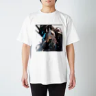 horceの馬　擬人化 未来都市 Regular Fit T-Shirt