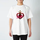 you♥️のHeartの王冠❤️beautiful Regular Fit T-Shirt