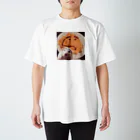 もびのねずみおむらいす_眉_ Regular Fit T-Shirt