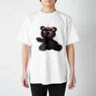 ANIMAL_ANIMALのダンディなクマ スタンダードTシャツ
