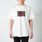 K2 ギャラリーみくるべのYukino’s Guruguru Art Regular Fit T-Shirt