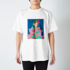 KAEDEsanの花ドレスを着た少女 Regular Fit T-Shirt