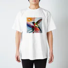 青空クリエイトのハチドリの日常 Regular Fit T-Shirt