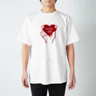 t-shirts-cafeのFall in love Regular Fit T-Shirt