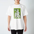 キノコマニアックのかっぱ団(カラー) Regular Fit T-Shirt