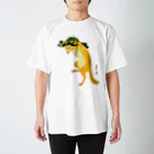 MUGEN ARTの小原古邨　踊る狐　日本の名画アートTシャツ Regular Fit T-Shirt