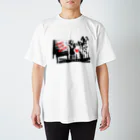 王子のアパレル SnprinceのSnp×9ine PrayForPeace スタンダードTシャツ