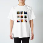 3×3 のドット絵の芸術とか スタンダードTシャツ