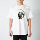 空橋デザインのオオハシonムーン Regular Fit T-Shirt