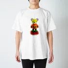 chiku_chiku_kawaiiのc1_kawaiiきつねさん Regular Fit T-Shirt