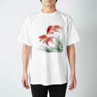 MUGEN ARTの二匹の金魚　小原古邨作品編集　日本のアートTシャツ＆グッズ Regular Fit T-Shirt