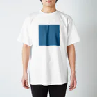 「Birth Day Colors」バースデーカラーの専門店の12月7日の誕生色「サンドル・ブルー」 Regular Fit T-Shirt