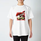 ハチミツラジかルの中国のスーパーヒーロー【超猫的英雄】（知らんけど・・・） Regular Fit T-Shirt